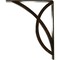 Ekena Millwork Miller Wrought Iron Bracket, (Triple center brace), Antiqued Brass 2"W x 10"D x 12"H BKTM02X10X12TMIABS - alternate 3